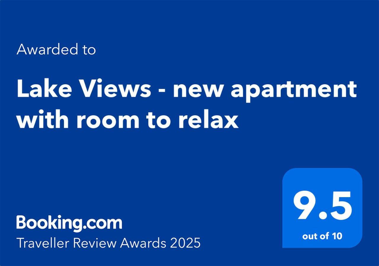 Lake Views - New Apartment With Room To Relax Ванака Экстерьер фото